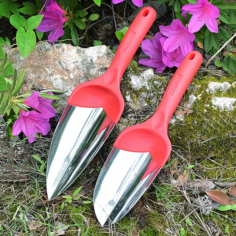 Hot Selling Japanese 304 Stainless Steel Non slip Ergonomic handle transplant Garden Trowel kit