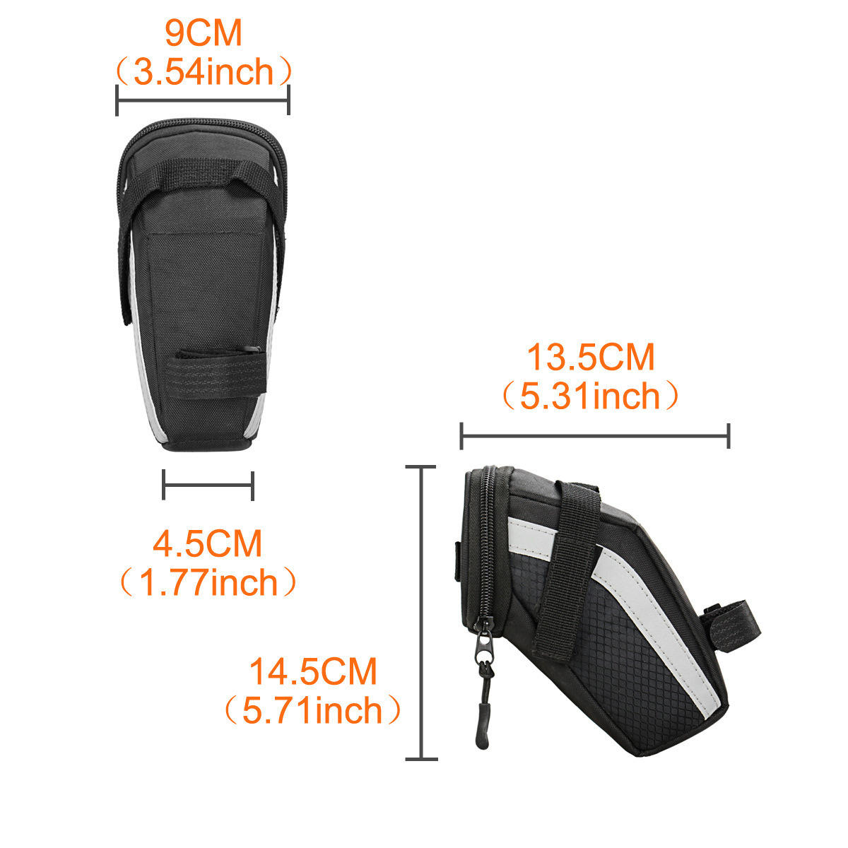 Bicycle Tail Bag Mountain Road Bike Saddle Bag Waterproof Cycling Accessory Durable Rear Seat Bag