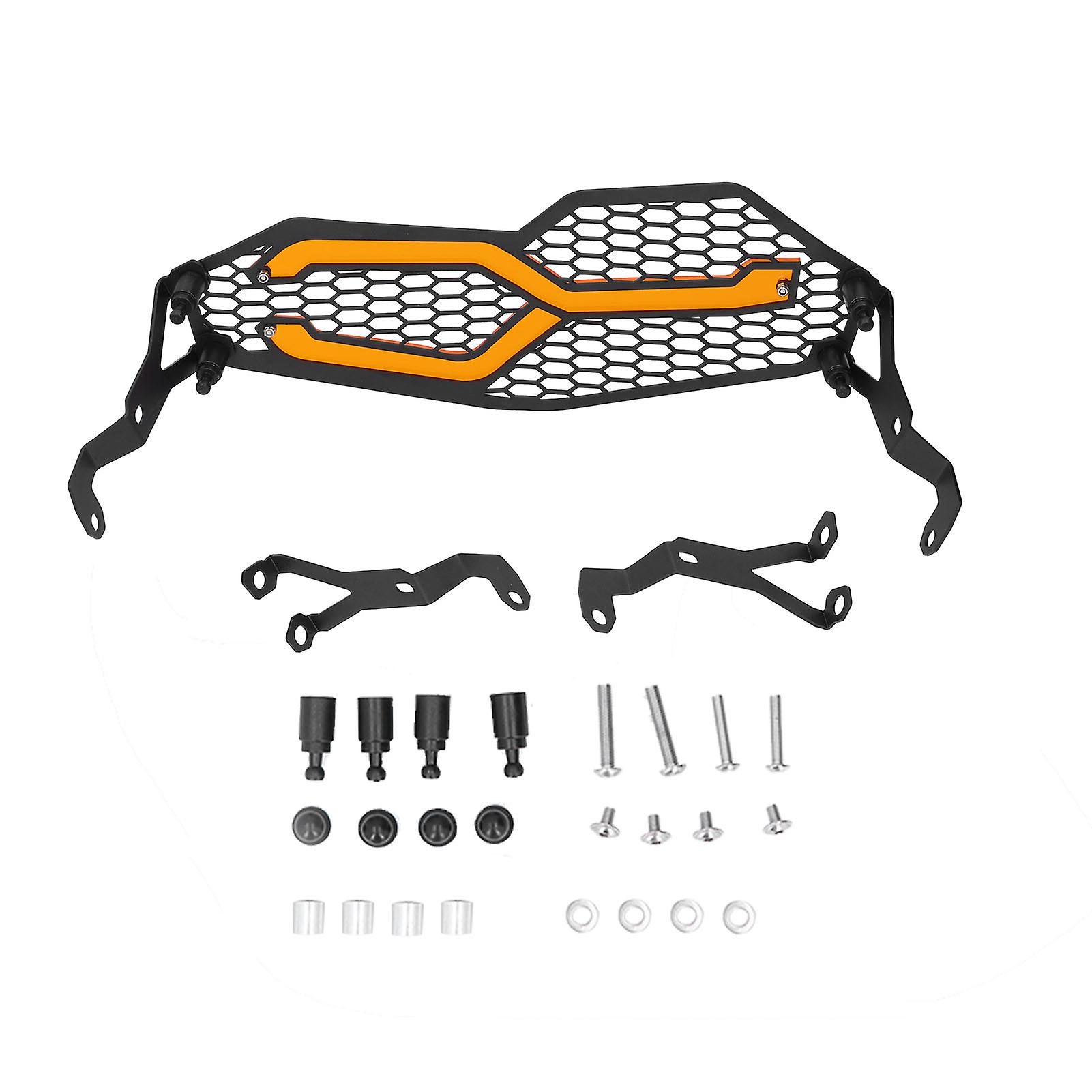 Headlight Grill Guard Acrylic Cover Orange Head Lamp Protector Fit For F750gs/f850gs 20182019