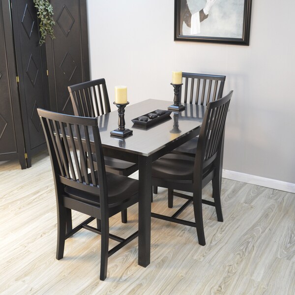 Perry Mission-style Hardwood Dining Chair