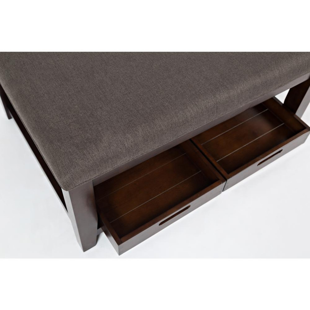 Twin Cities Ottoman Cocktail Table   Transitional   Footstools And Ottomans   by HedgeApple  Houzz