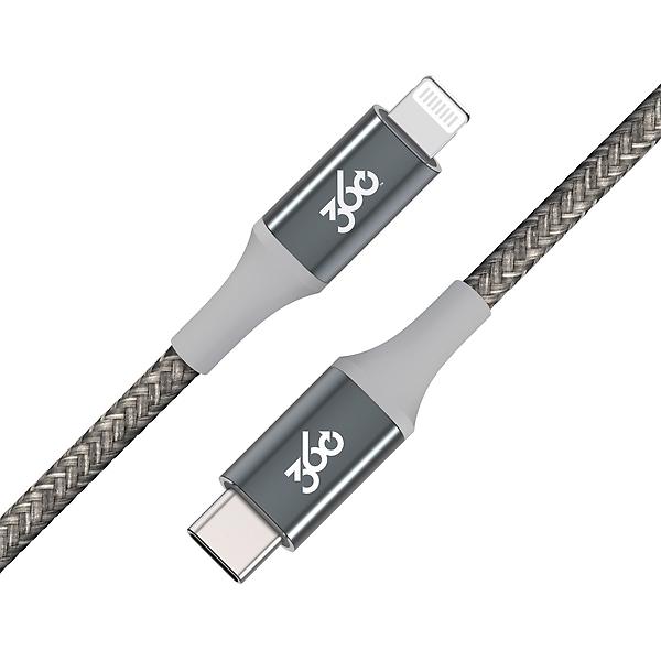 360 Electrical Habitat Lightning to USBC Premium Charging Cable