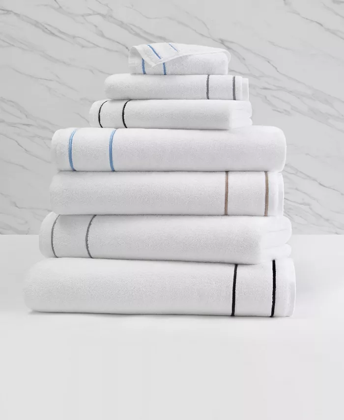 Cassadecor Bowery Stripe Cotton Bath Towel 30 x 56