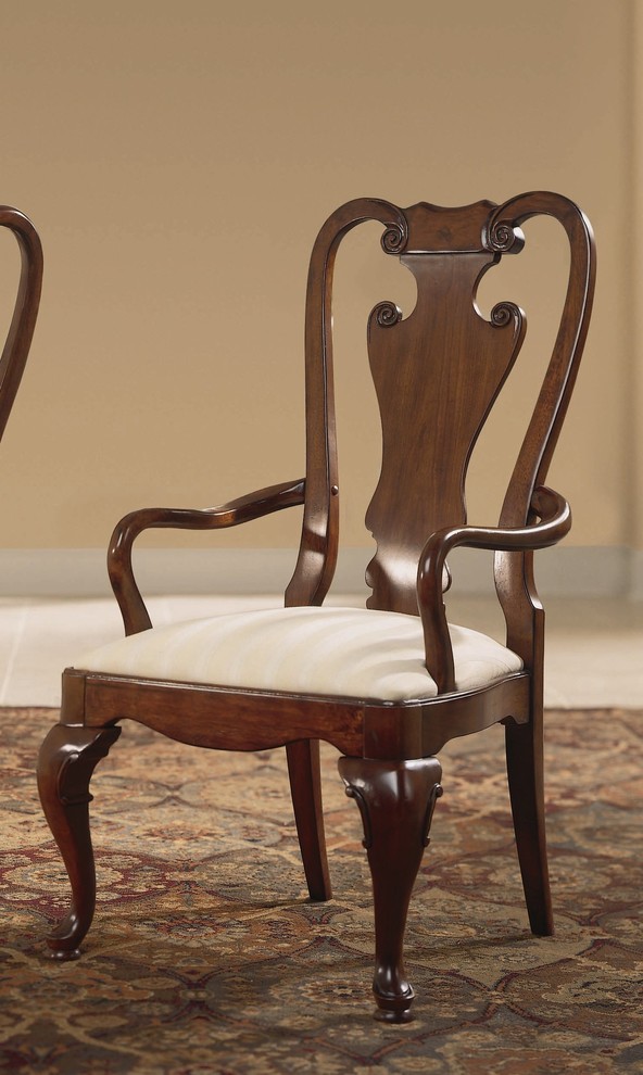 Emma Mason Signature Metropolitan Grove Splat Back Arm Chair (Set of 2)   Traditional   Dining Chairs   by Emma Mason  Houzz