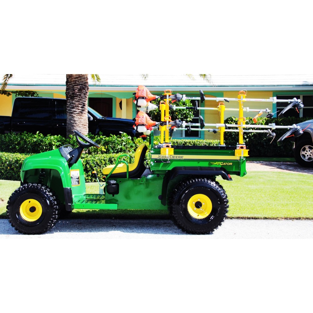 Green Touch Bed Rail System For John Deere Gator Plastic Bed ;