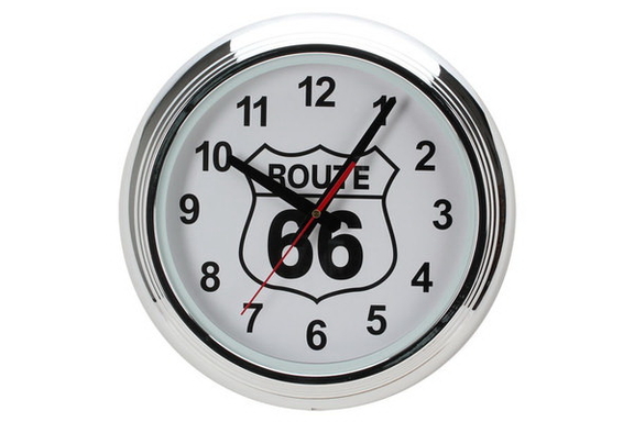 CHH 8160B Route 66 LED Wall Clock