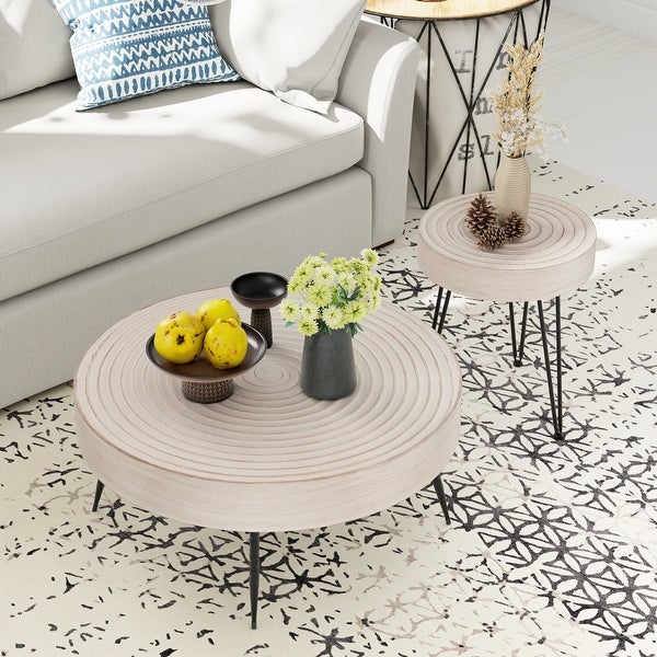 COZAYH 2-Piece Coffee Table Set