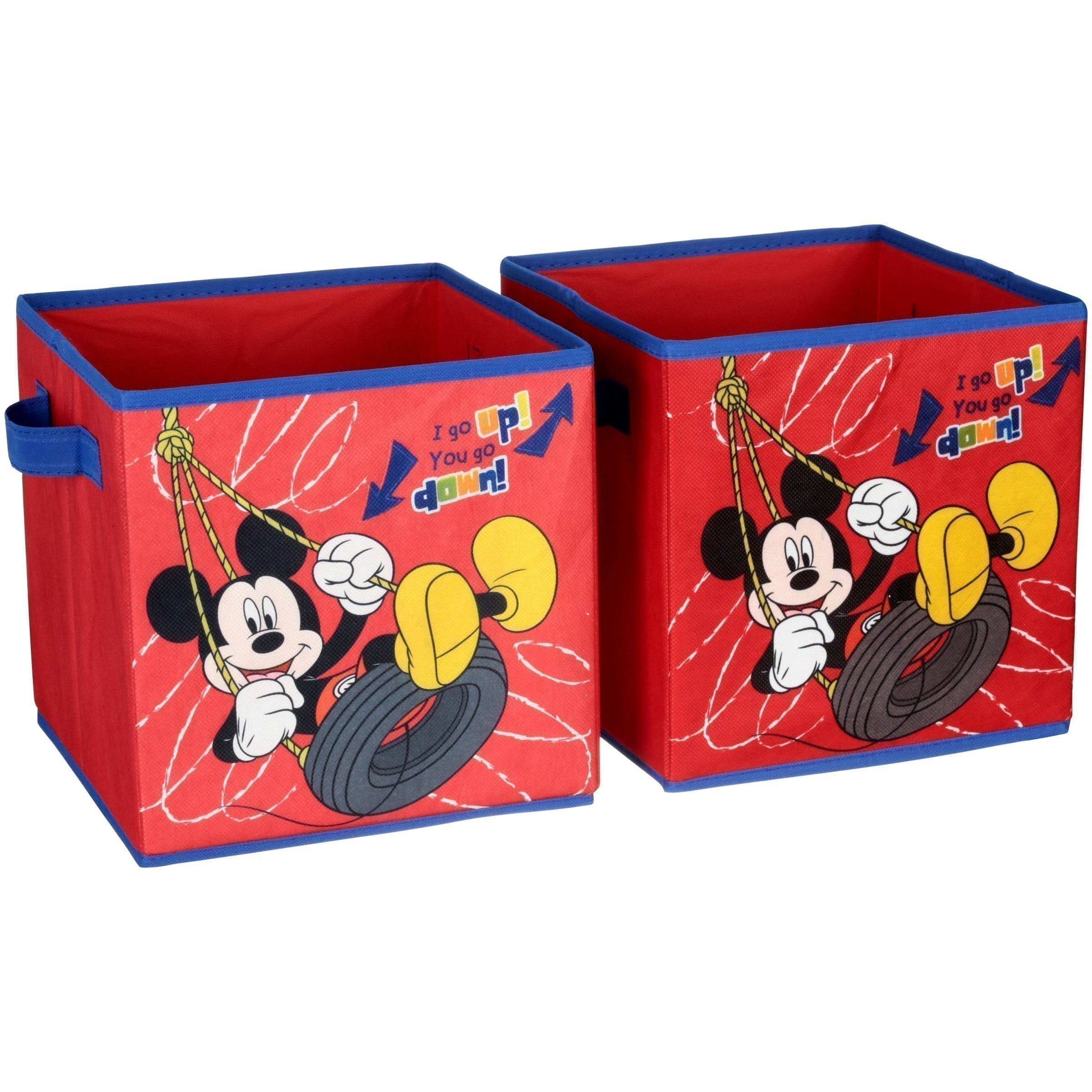 Disney Mickey Mouse 2-Pack Storage Cube