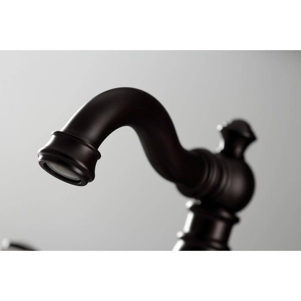 Kingston Brass American Classic 8 in Widespread 2Handle Bathroom Faucet in Oil Rubbed Bronze