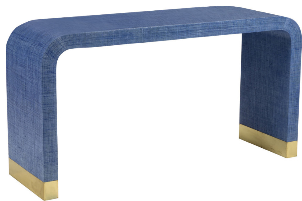 Waterfall Console   Contemporary   Console Tables   by HedgeApple  Houzz