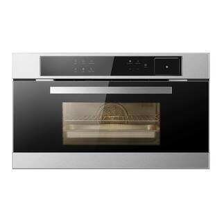 ROBAM 30 in. Single Premium Electric Built-In Wall Oven with Convection and Steam in Stainless Steel ROBAM-CQ762S