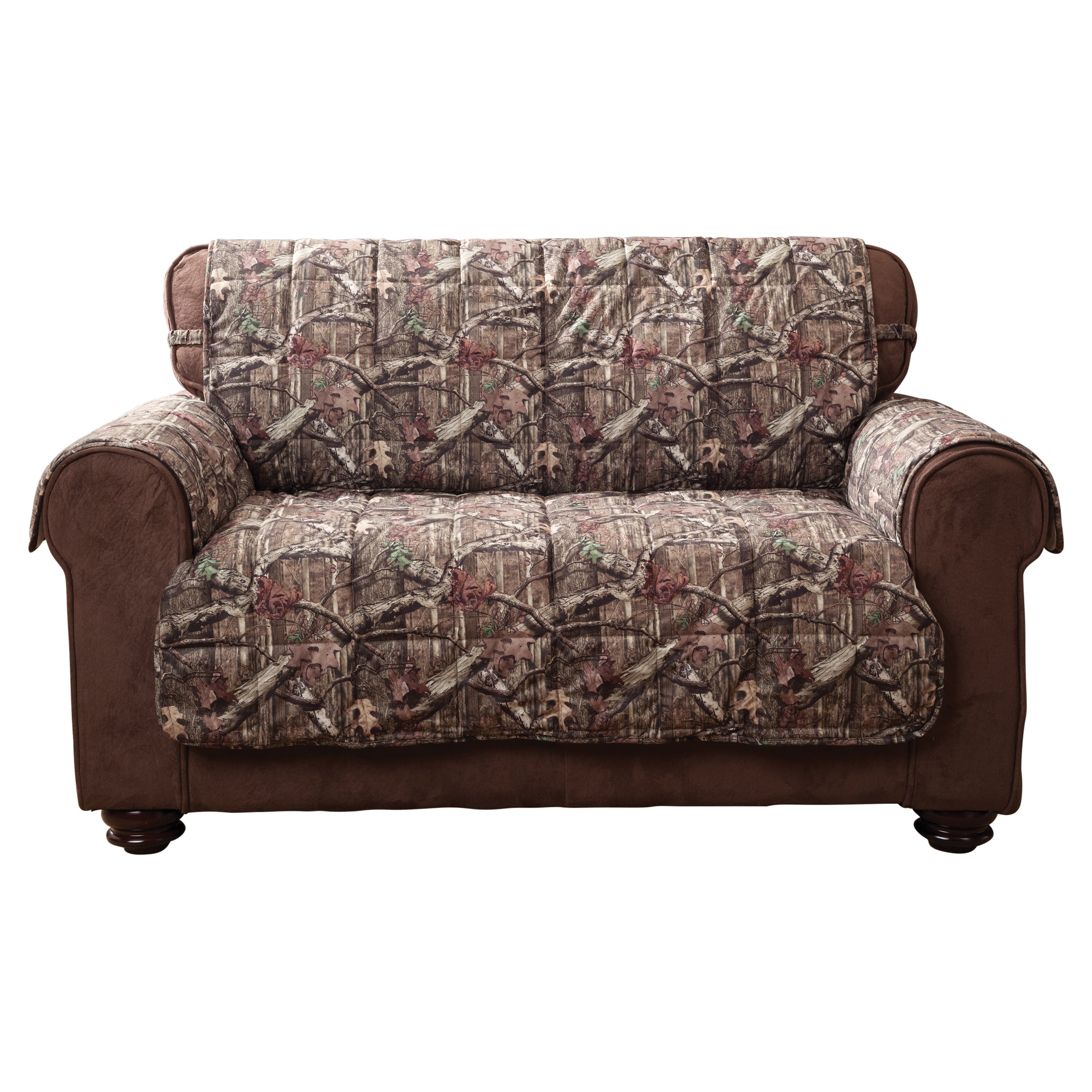 Mossy Oak Camouflage Polyester Sofa Slipcover, Multi-color