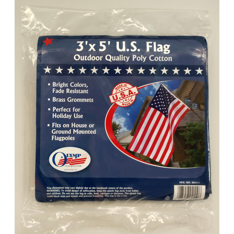 FLAG USA POLYCOTT 3X5'