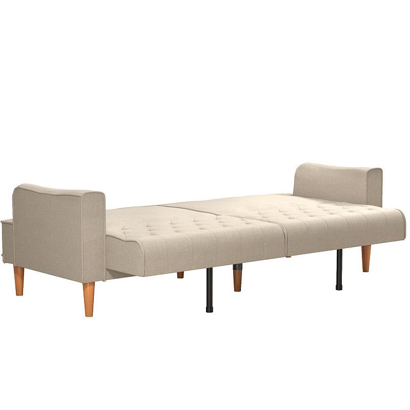 Mr. Kate Stella Vintage Inspired Tufted Futon