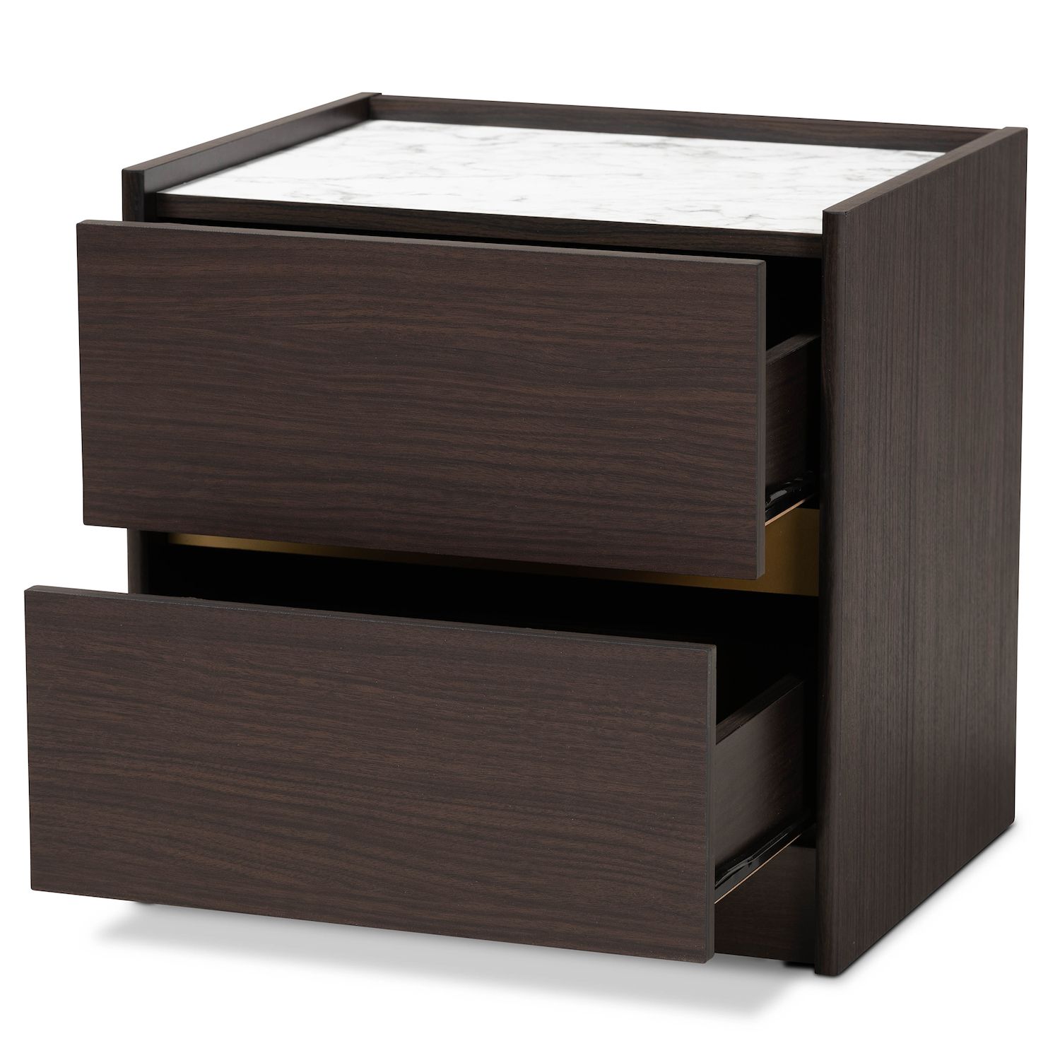 Baxton Studio Walker Nightstand Table