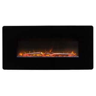 Dimplex Winslow 35 in. Wall-MountTabletop Linear Electric Fireplace in Black SWM3520