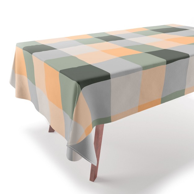 Miho Retro Color Illusion Tablecloth Deny Designs