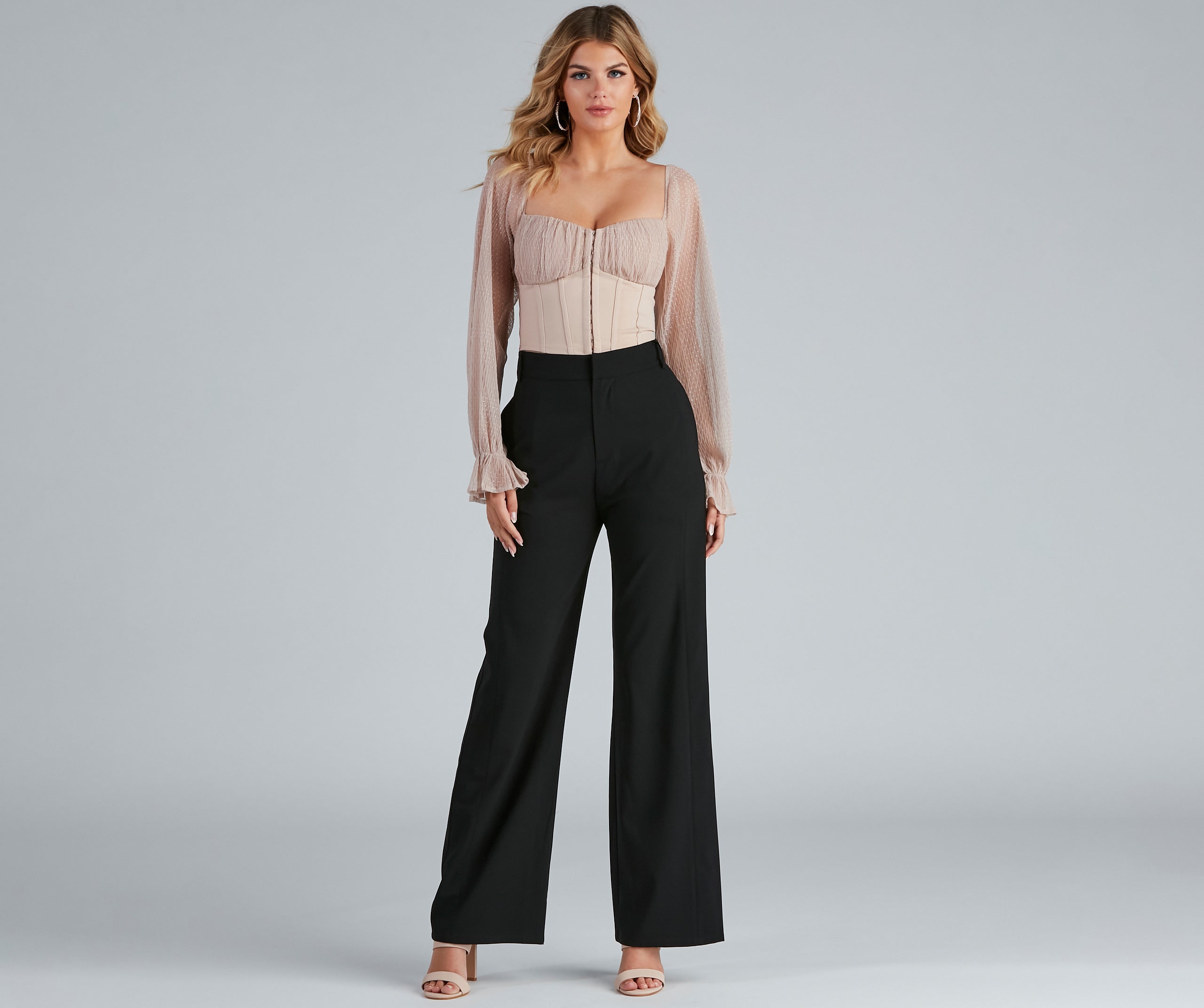 Bring The Flare High Waist Pants