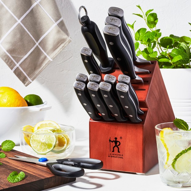 Henckels Forged Accent 15 pc Knife Block Set