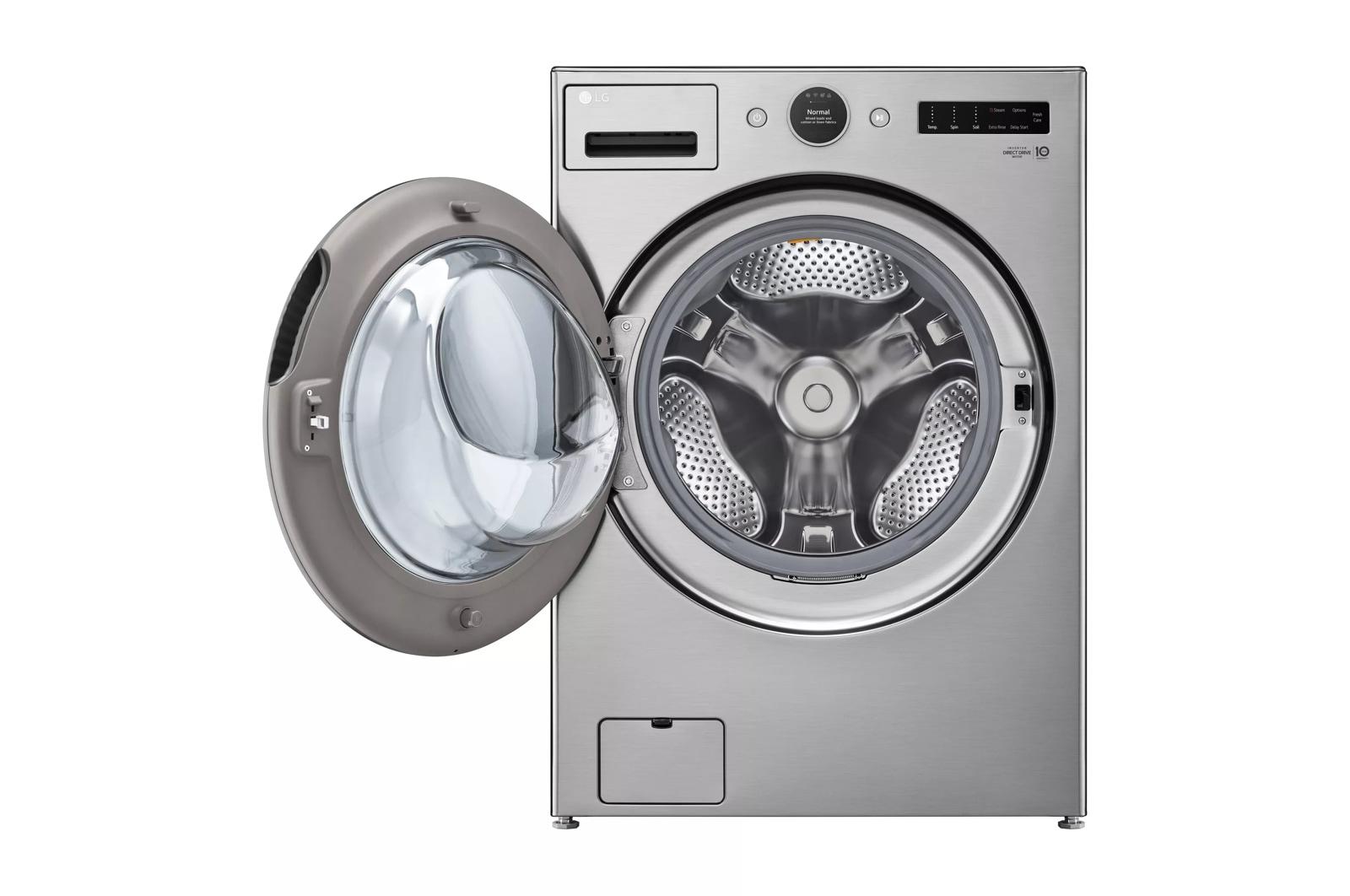 Lg WM5700HVA 4.5 Cu.Ft. Smart Front Load Washer With Turbowash® 360(Degree), Built-In Intelligence And Ezdispense®