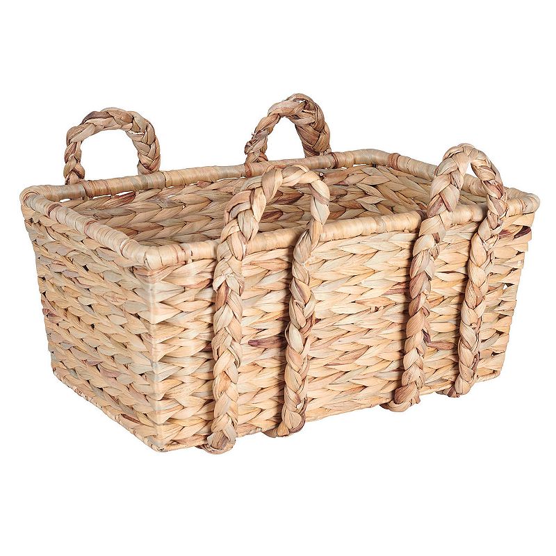 Household Essentials Large Rectangular Floor Basket