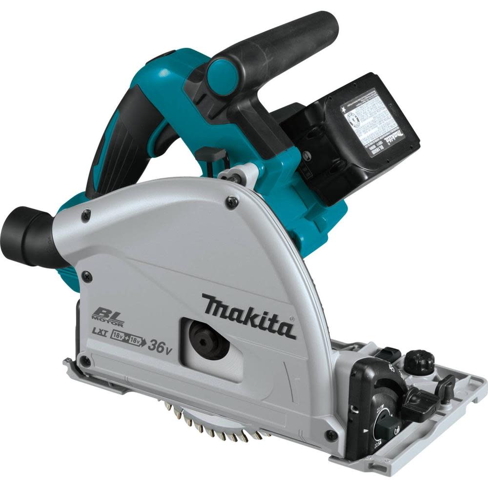 Makita X2 LXT? Li-Ion 6-1/2 Track Saw Kit 18V Plunge