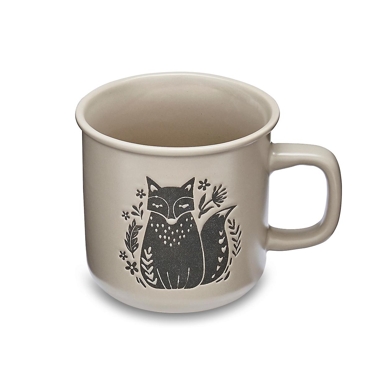 Cooksmart Woodland Lipped Mug Fox