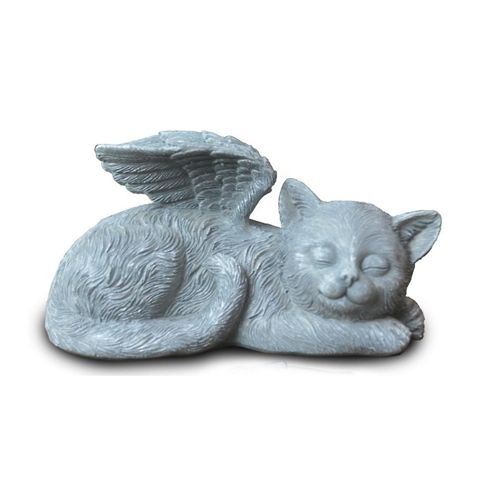 Angel Dog Cat Garden Statues Sculptures Outdoor Ornament Crafts