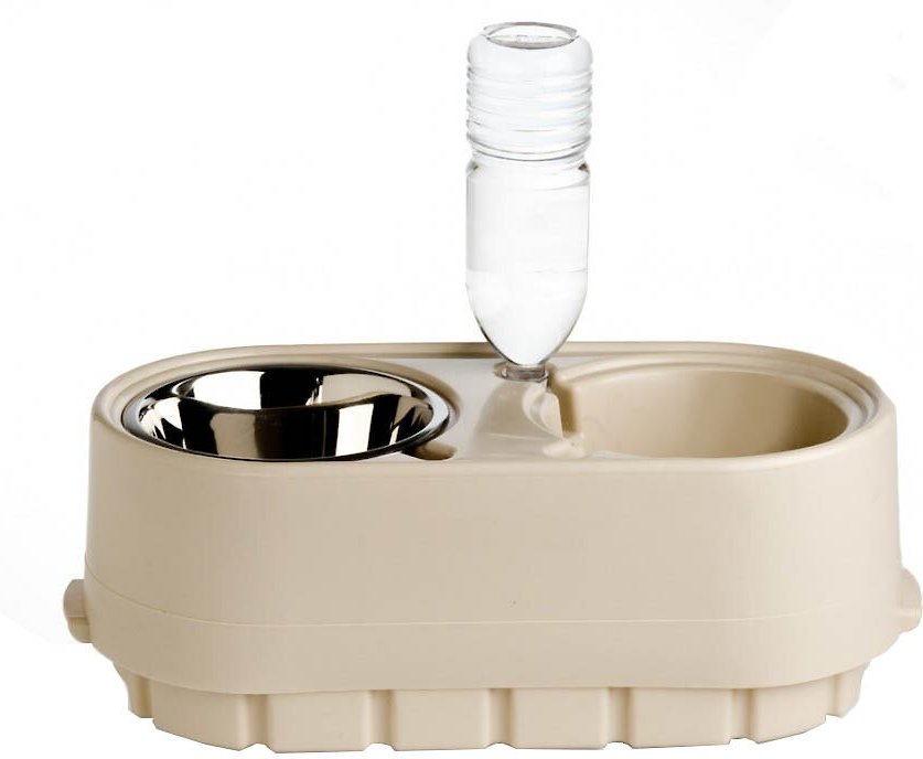 OurPets Store-N-Feed Elevated Dog and Cat Feeder