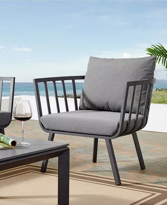 Modway Riverside Outdoor Patio Aluminum Armchair