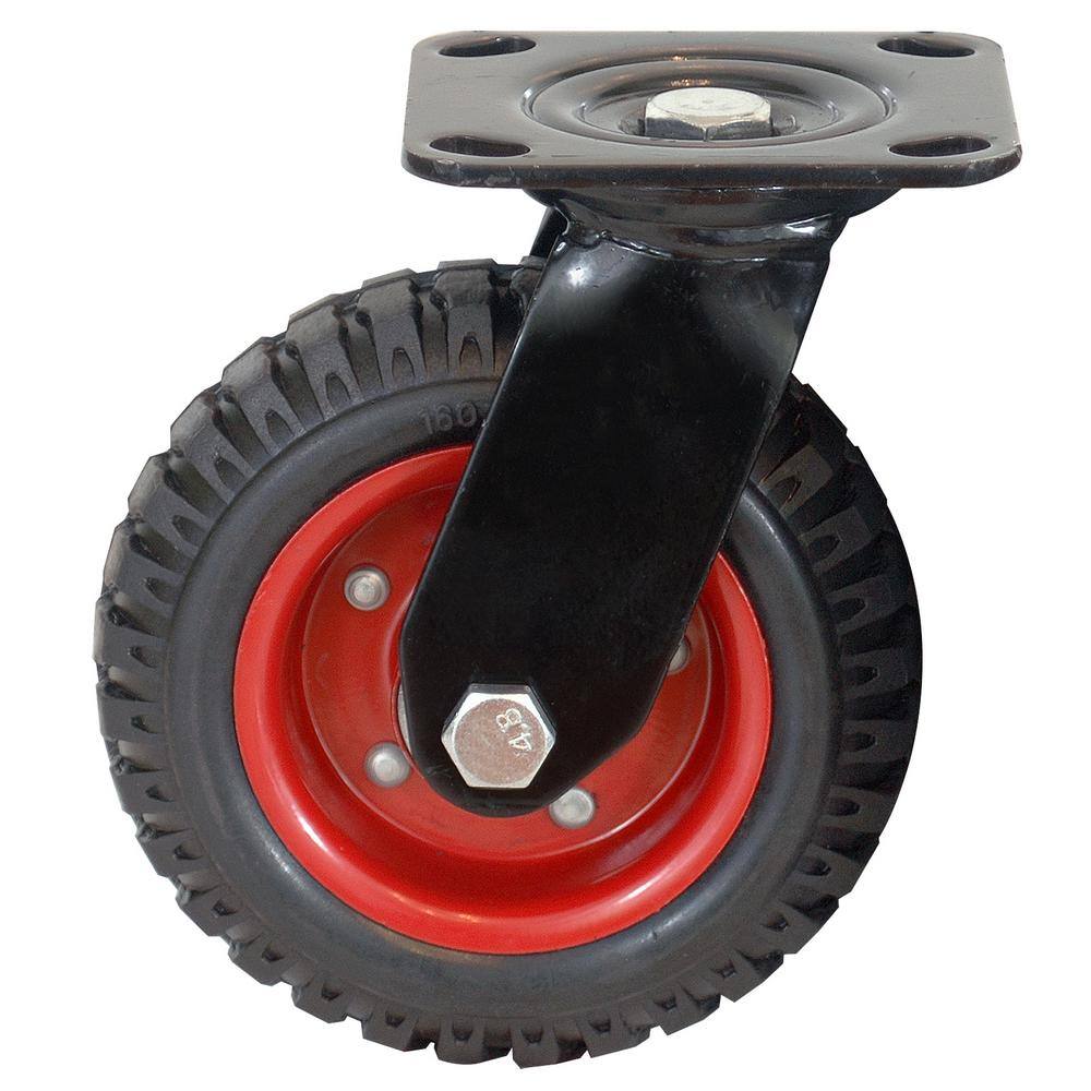 POWERTEC 6-14 in. Swivel Heavy-Duty Industrial Caster 17050