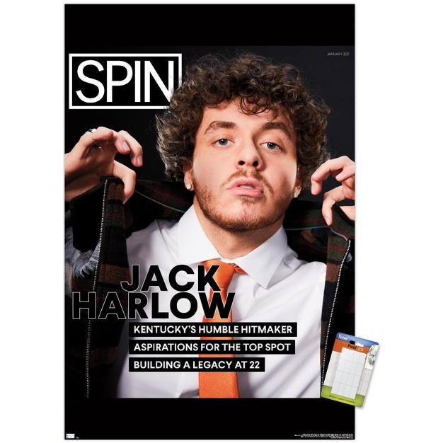 Trends International Spin Magazine Jack Harlow 21 Unframed Wall Poster Prints