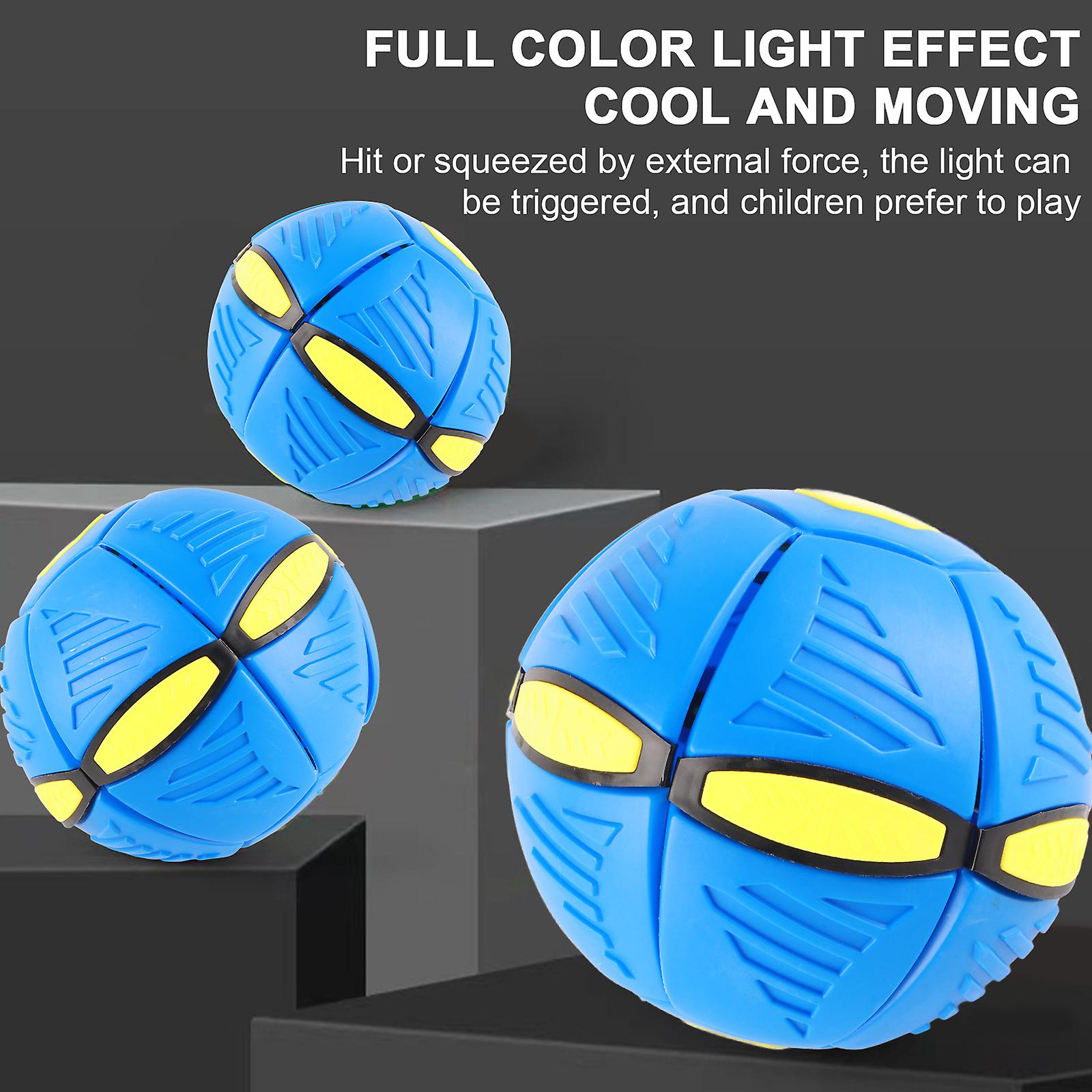 Magic Flying Saucer Elastic Deformation Ball Children's Outdoor Sports Toys