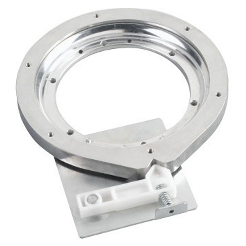 Rev-A-Shelf 28 Lazy Susan Kidney Shape 1-Shelf Swivel Bearings， 4WLS201-28-BS52