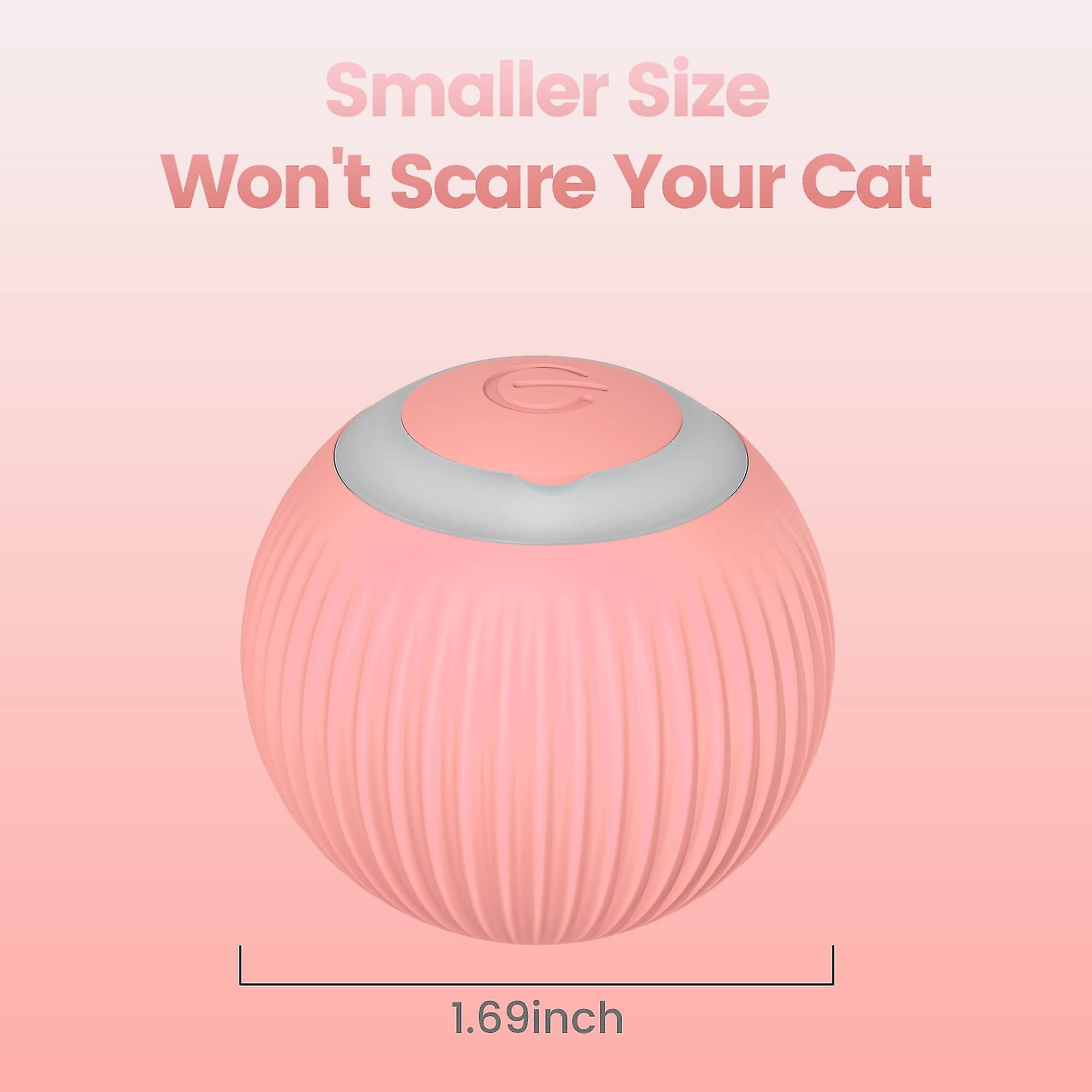 Cat Ball With Electric Led Two Cat Toy Interactive Cat Toy 360 De -rotating Ball Recharable Interactive Ball