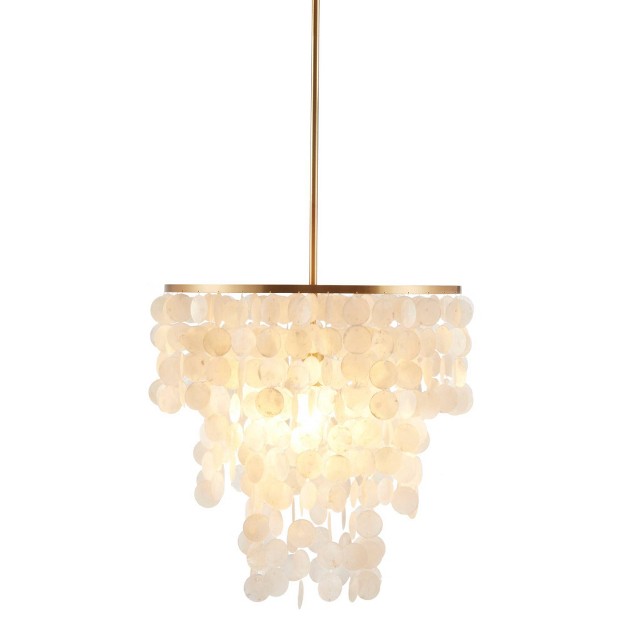 Isla Chandelier White