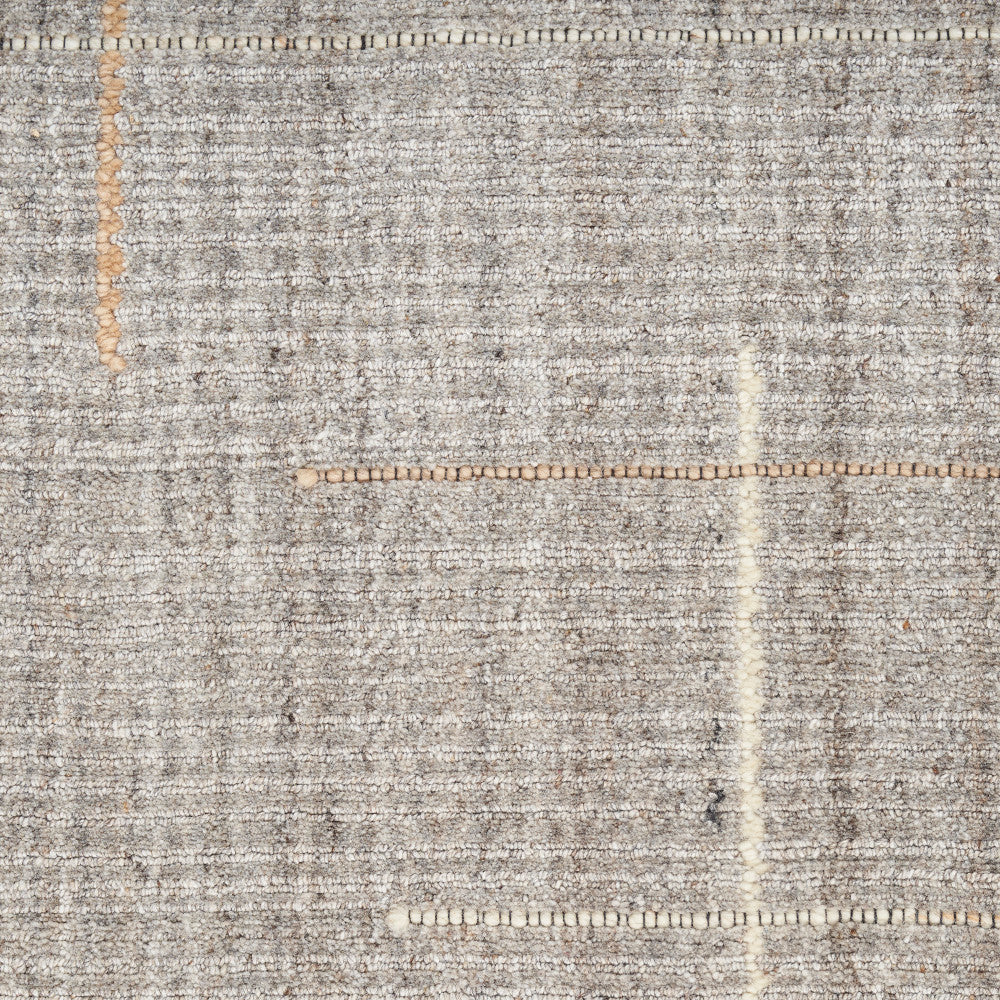 Calvin Klein Architectura Grey Farmhouse Rug