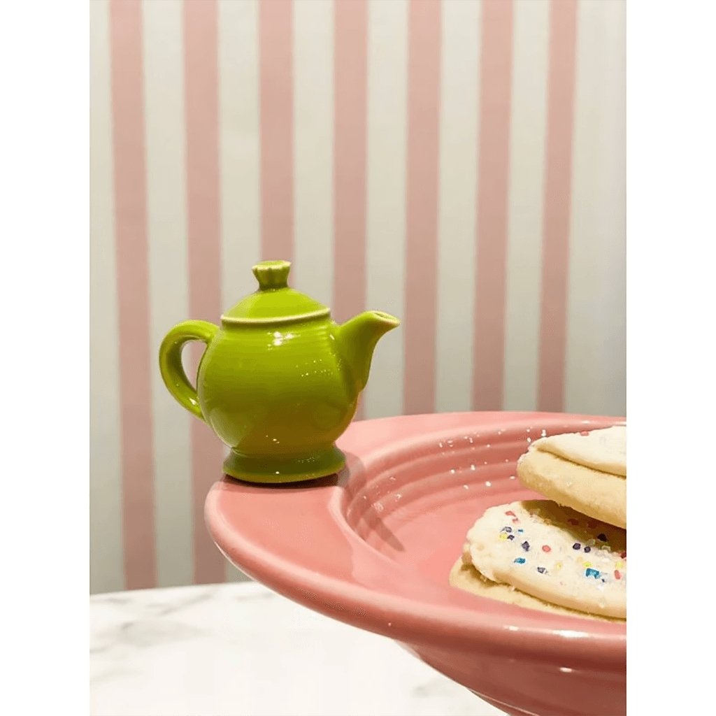 Nora Fleming  Fiesta Bread Tray and Tea Pot Mini