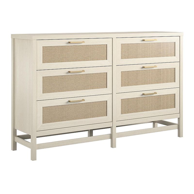 Ameriwood Home Lennon 6-Drawer Dresser