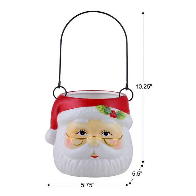 Nostalgic Ceramic Container Santa Claus