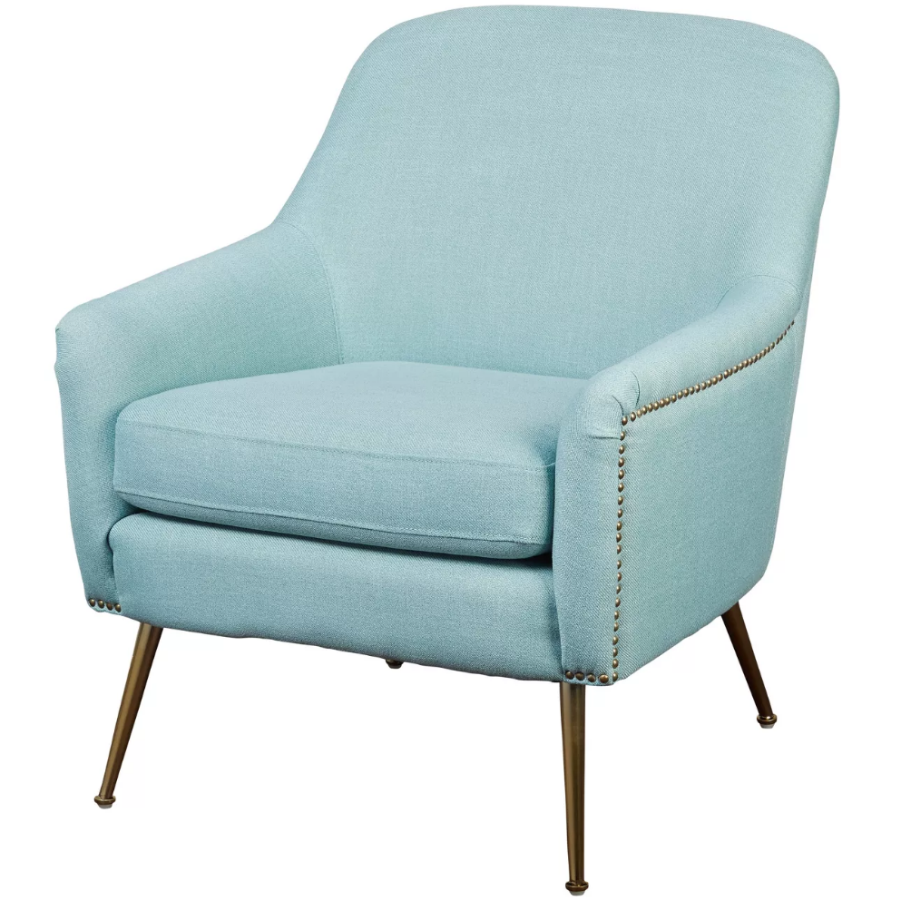 Upholstered Chair - Vita in blue