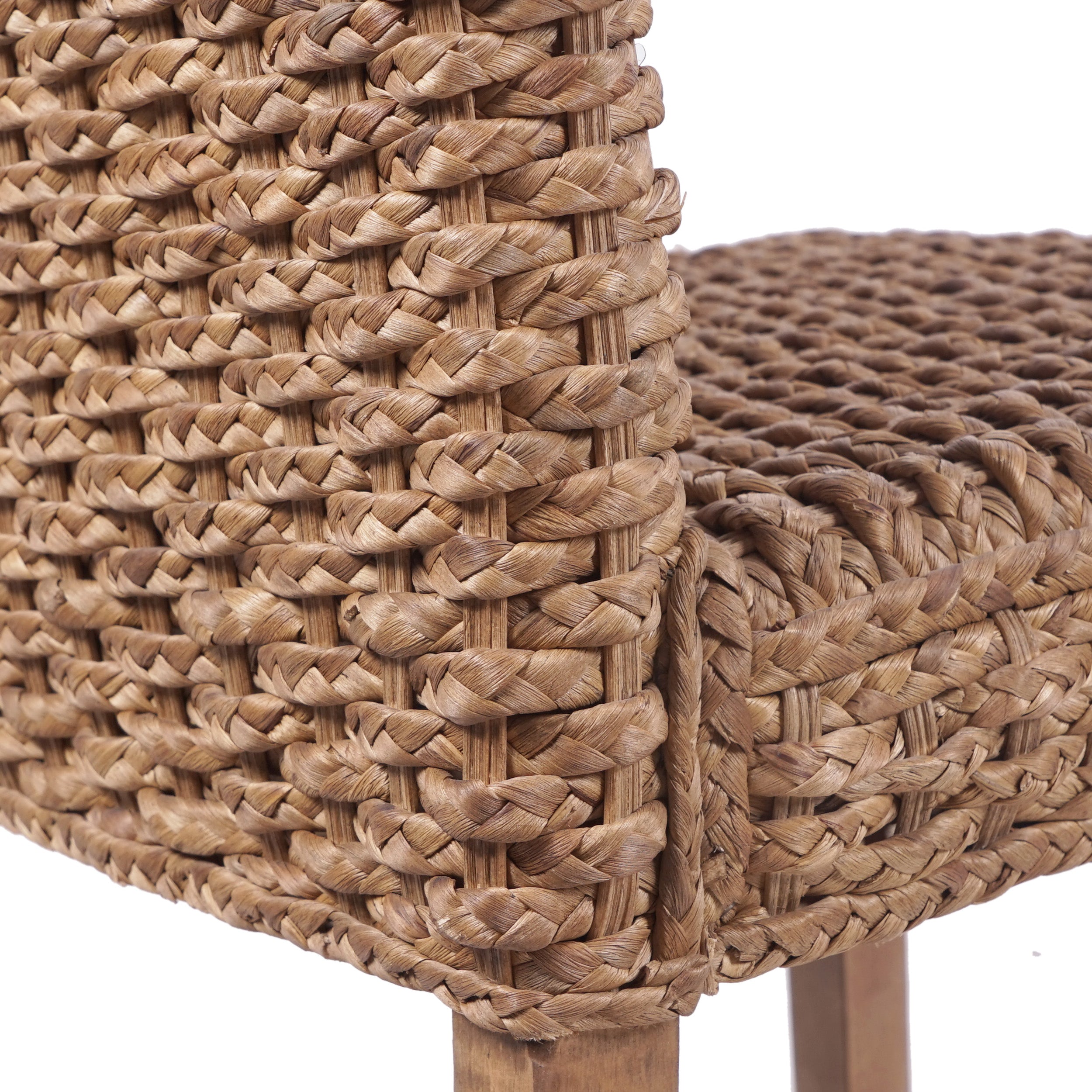 Laryiah Boho Wicker Dining Chair (Set of 2)