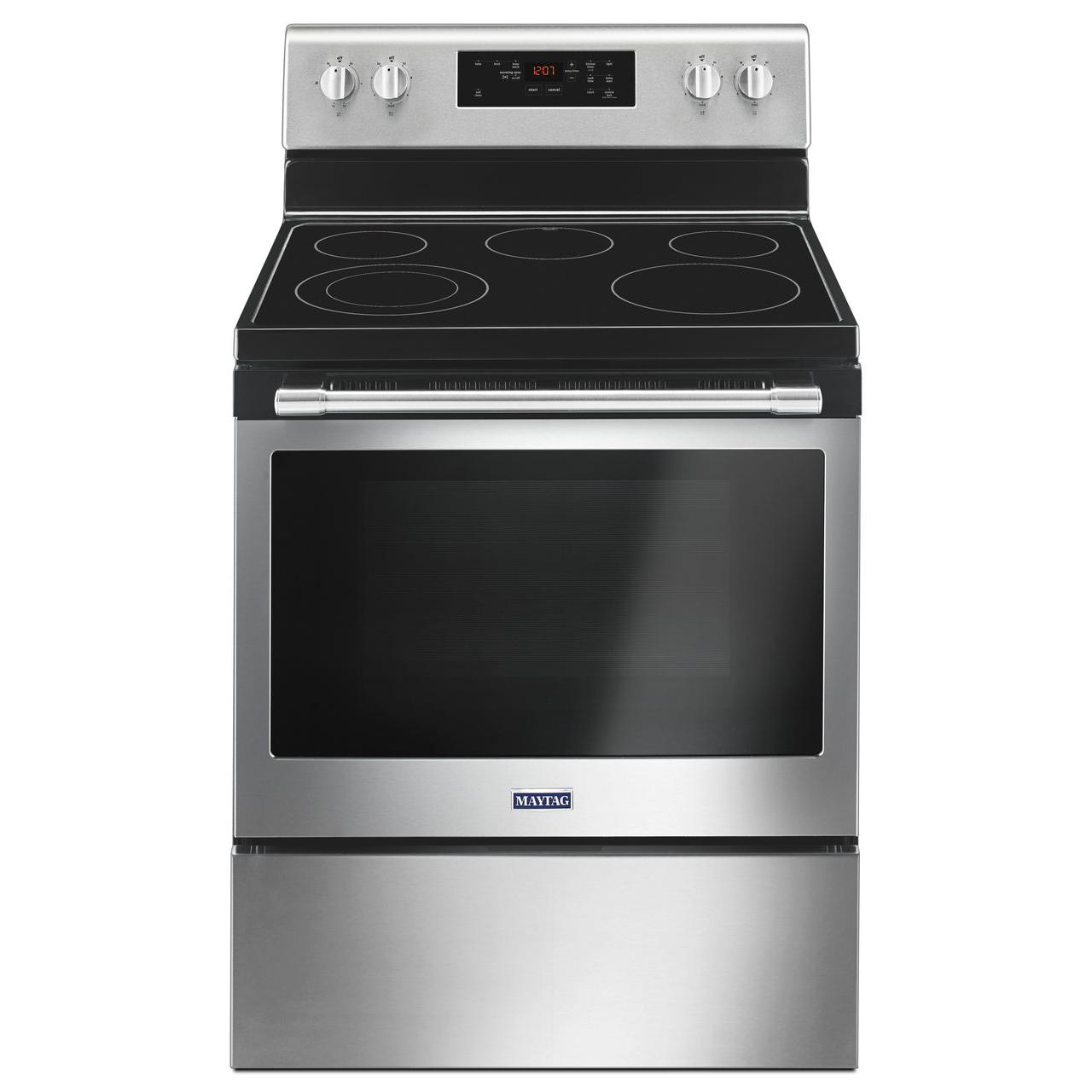 Maytag 30-inch Freestanding Electric Range with Precision Cooking? System YMER6600FZ