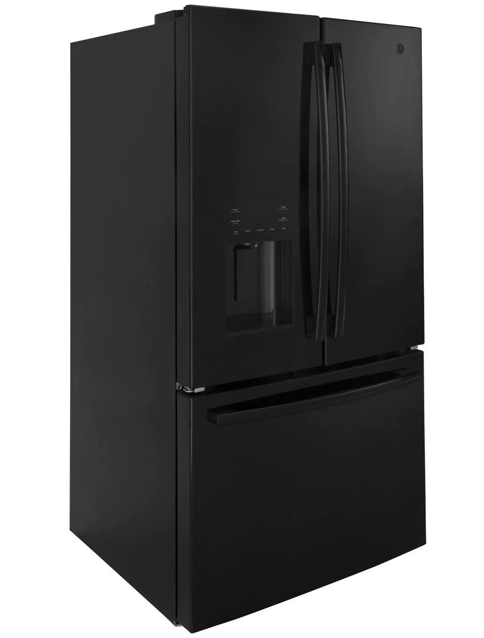 GE ADA ENERGY STAR 25.6 Cu. Ft. Black French-Door Refrigerator