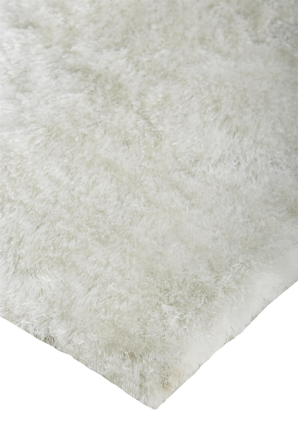 Freya Hand Tufted Bright White Rug by BD Fine