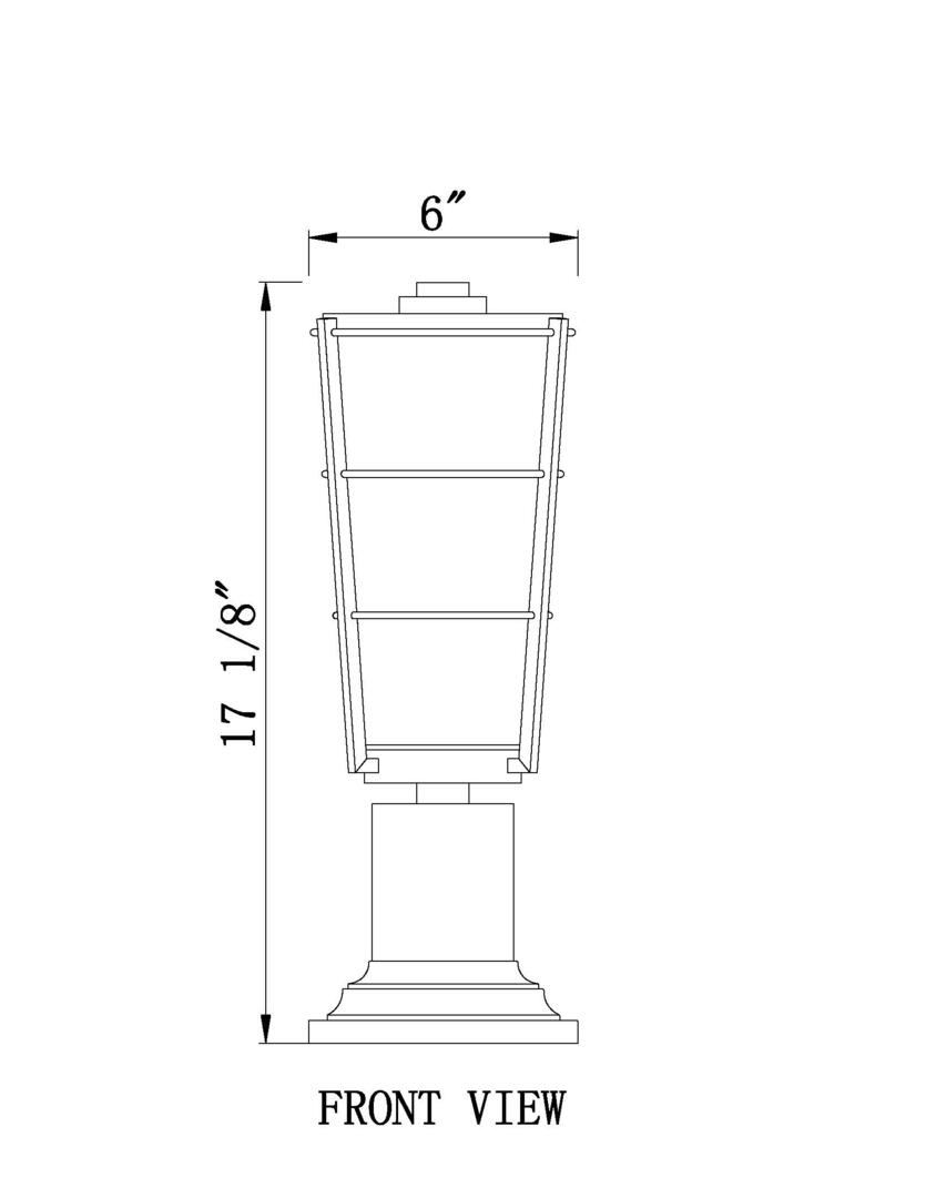 Z-Lite 591PHM533PMBK