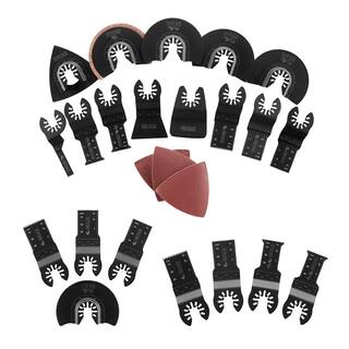 RYOBI 24-Piece Oscillating Multi-Tool Blade Accessory Set A241601-A24401-A24402