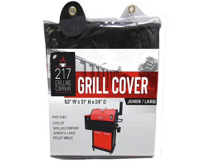 217 Grilling Company Large - Junior Pellet Cover - RK80A2