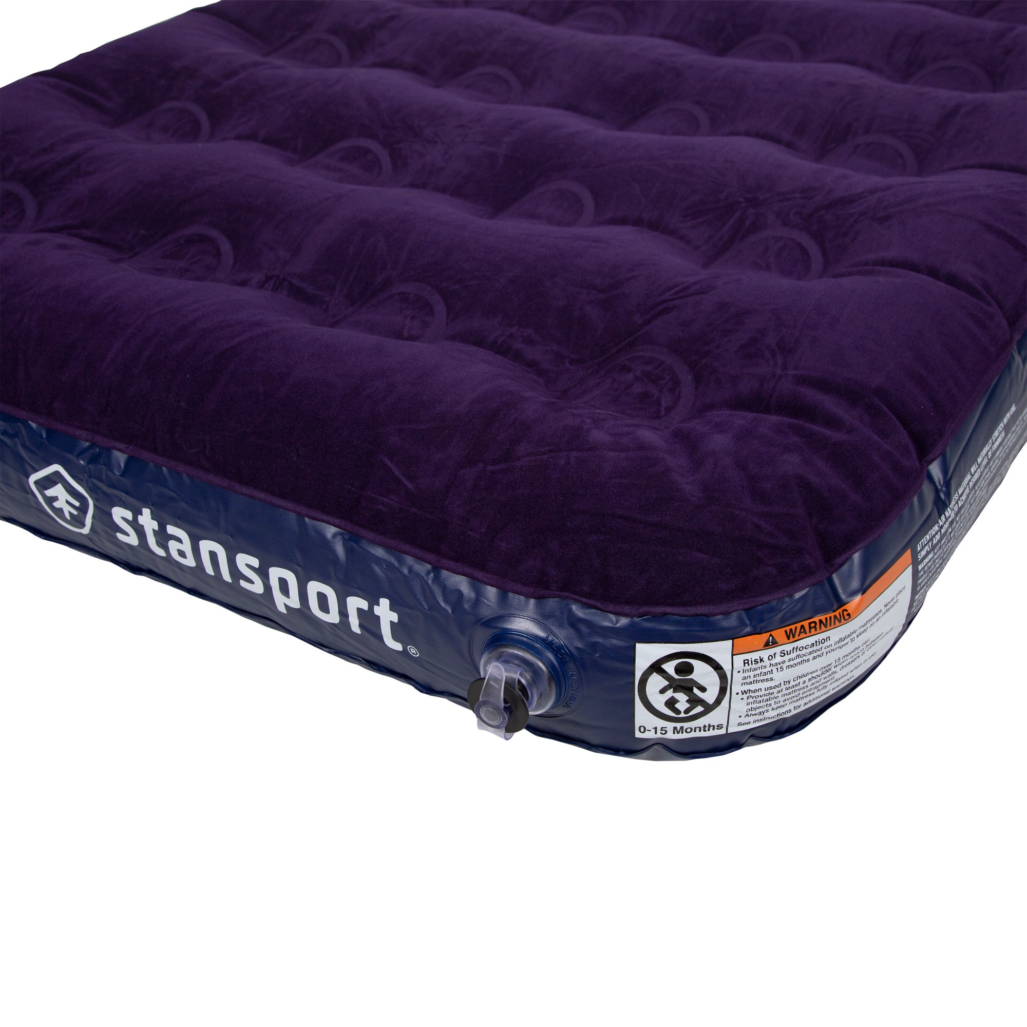 Stansport Air Bed - Twin， 75