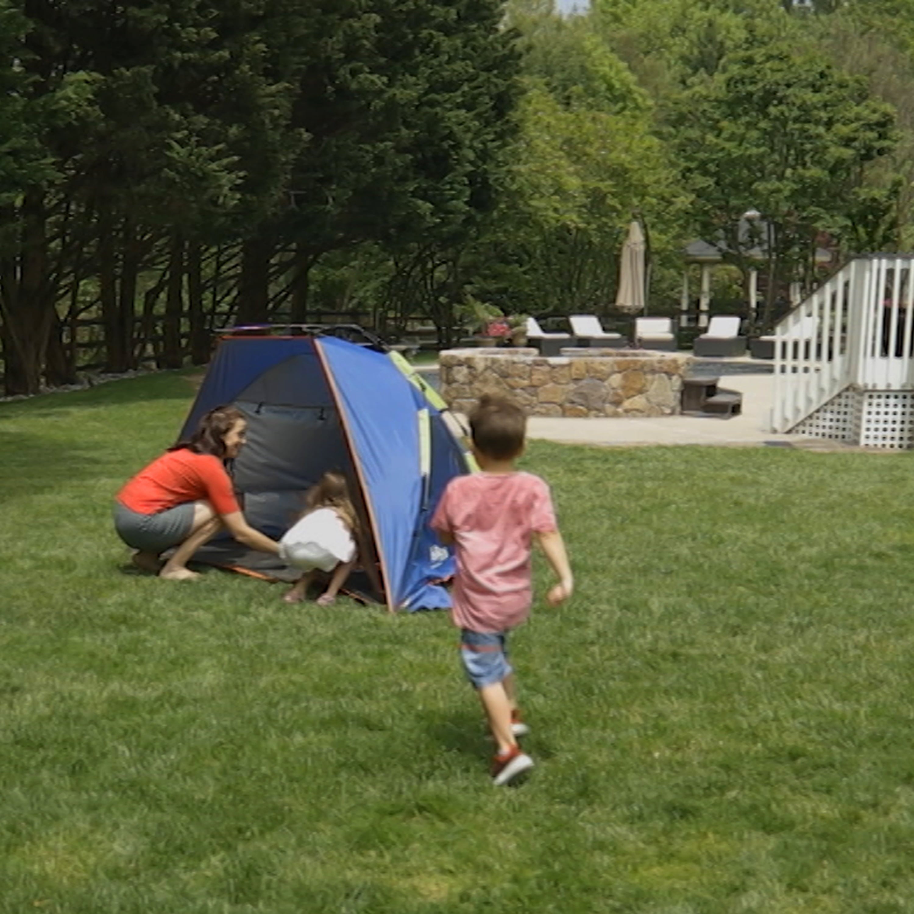 Bliss Hammocks Pop-up Beach Tent W/ Carry Bag